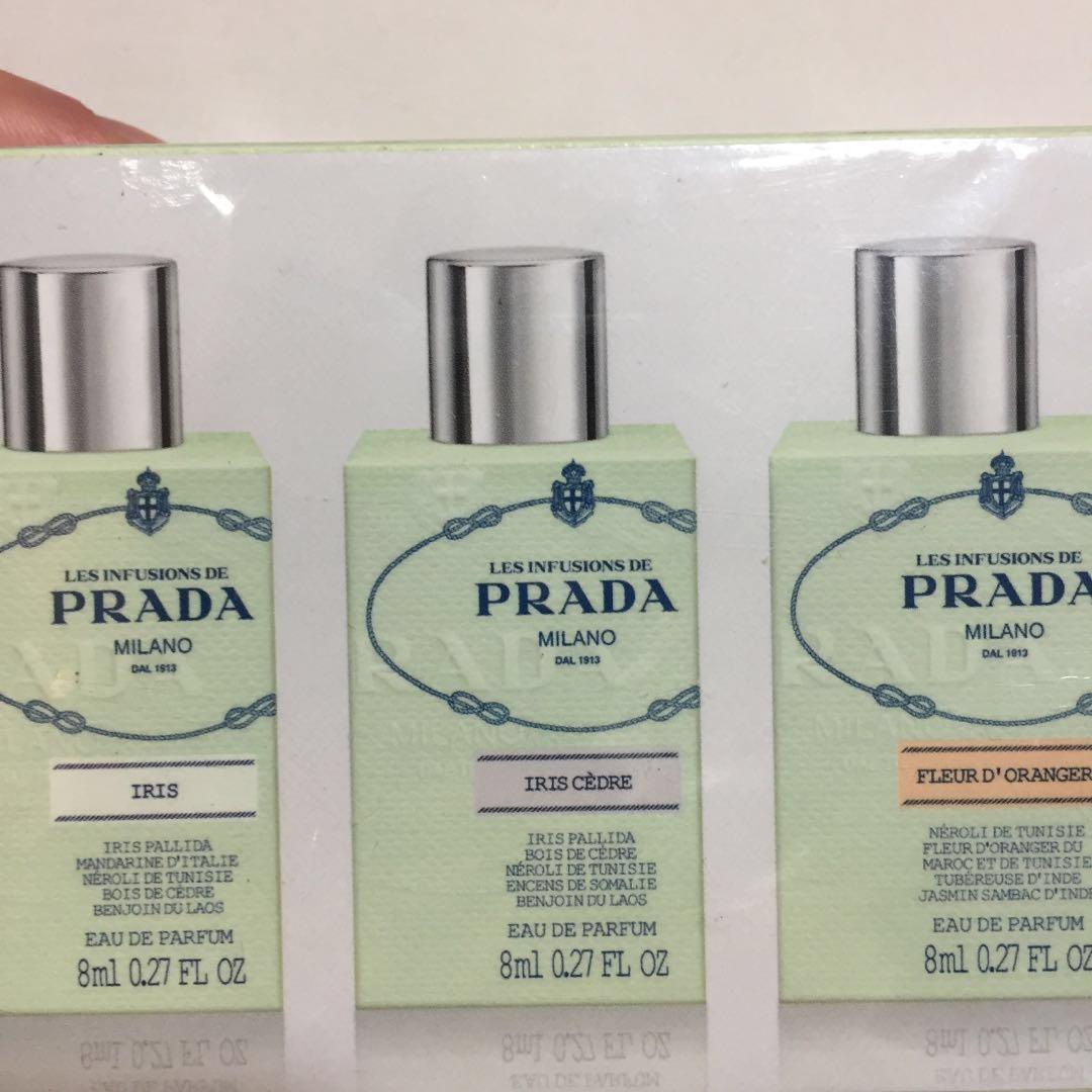 Prada Les Infusions De Prada Milano Miniature Coffret Gift Set Health Beauty Perfumes Deodorants On Carousell