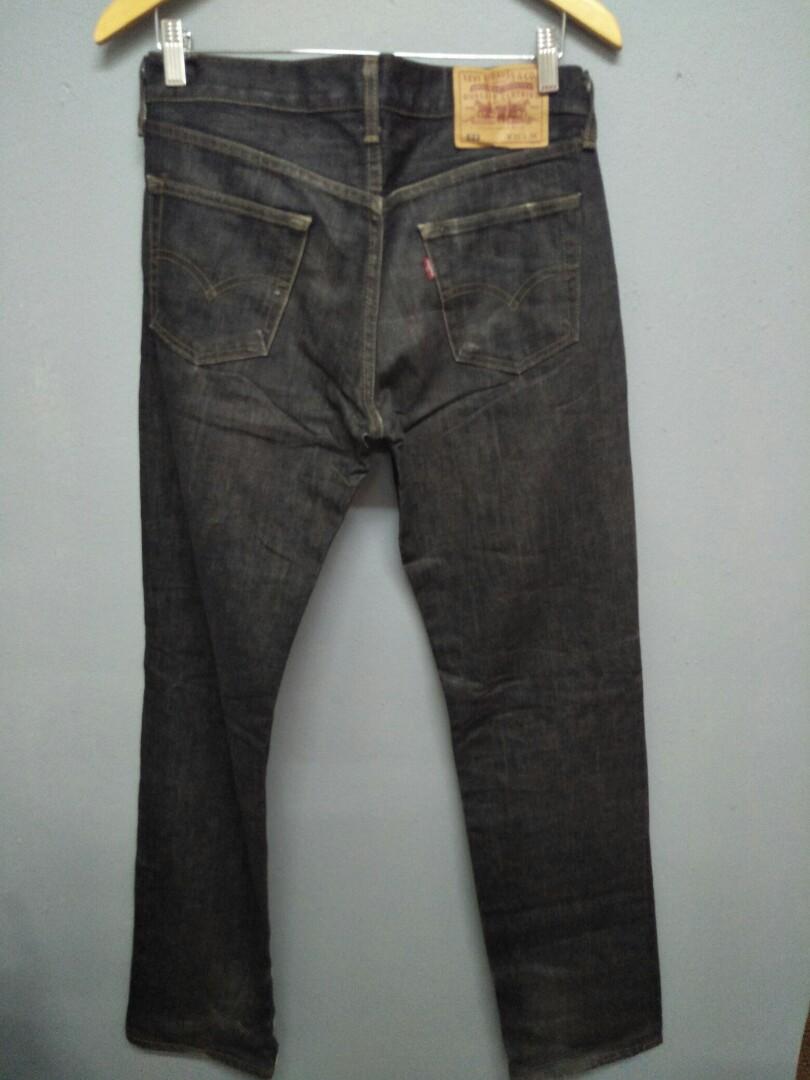 Levis 522 black hot sale