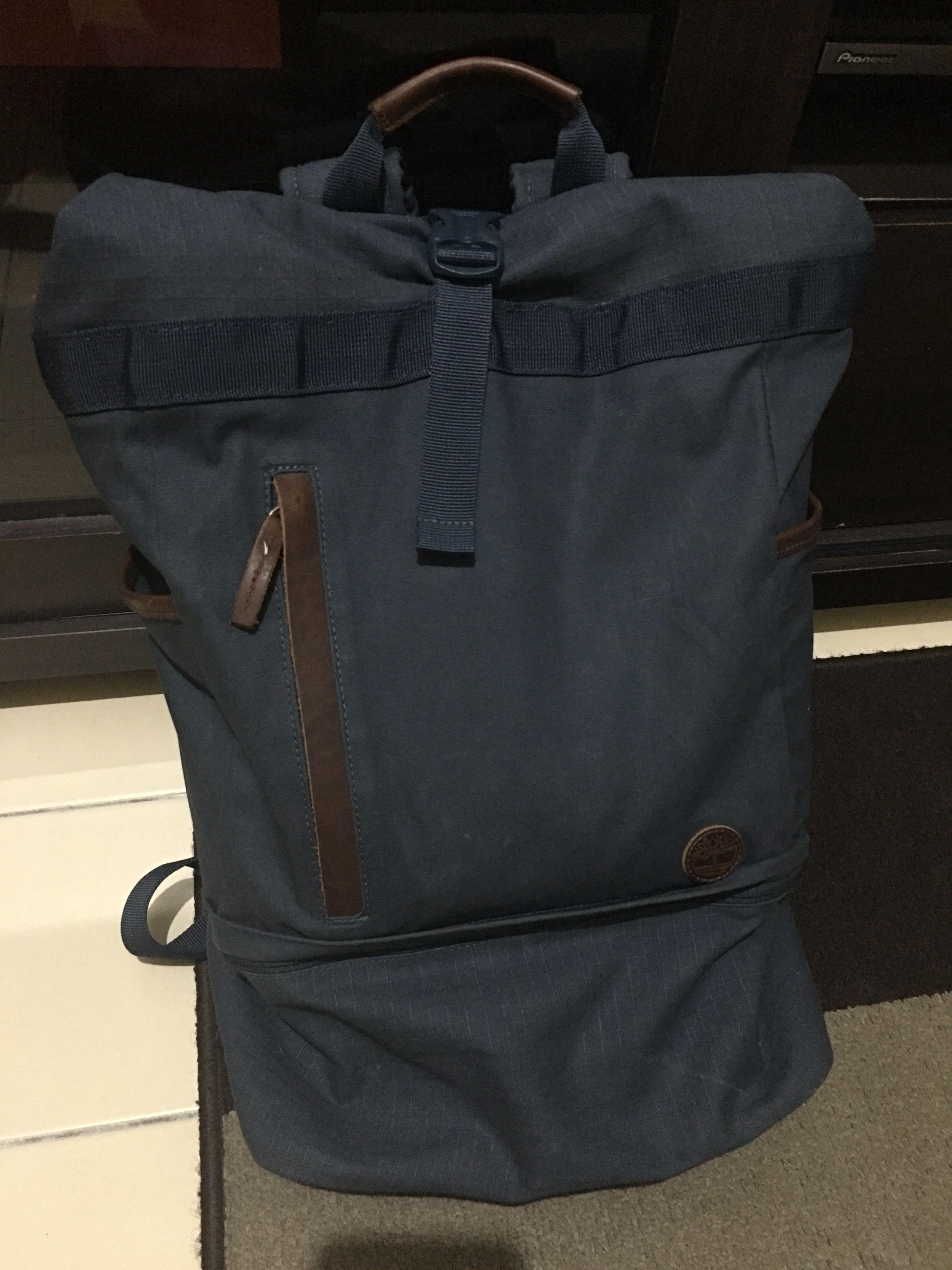 Top Backpack Timberland, Men's Fashion, Bags, Backpacks on Carousell