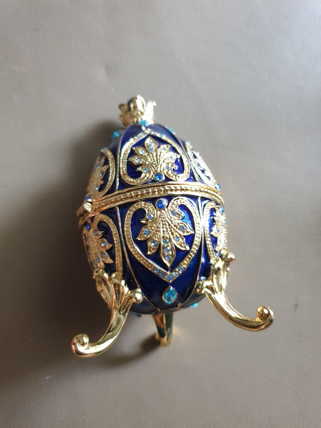 Russian egg jewellery box, Women's Fashion, Jewelry & Organisers