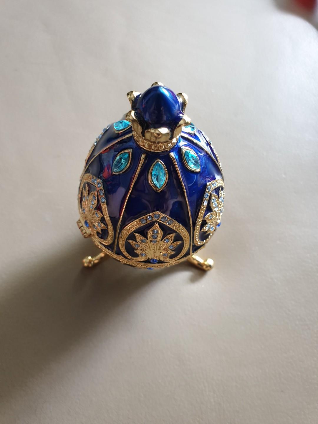 Russian egg jewellery box, Women's Fashion, Jewelry & Organisers