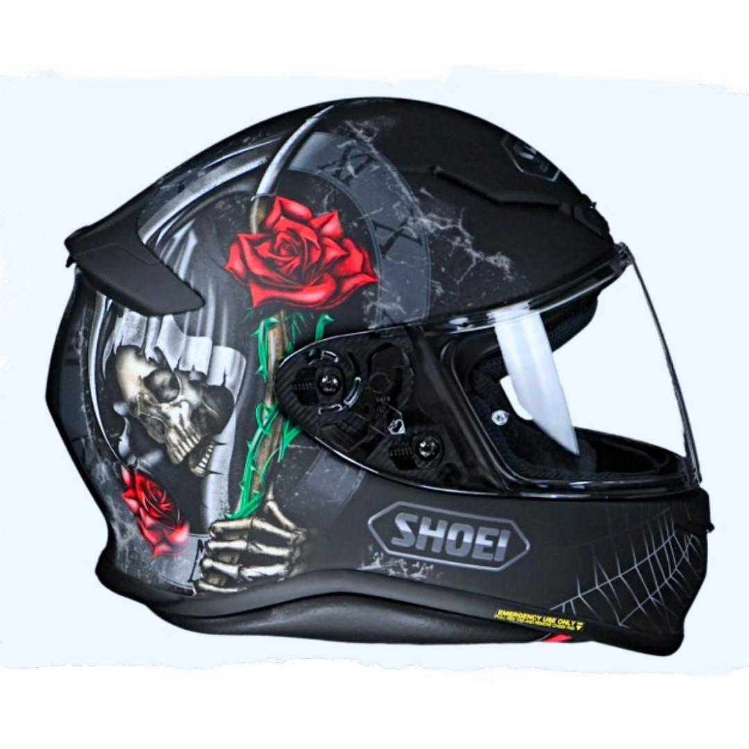 Shoei NXR Dystopia, Motorcycles