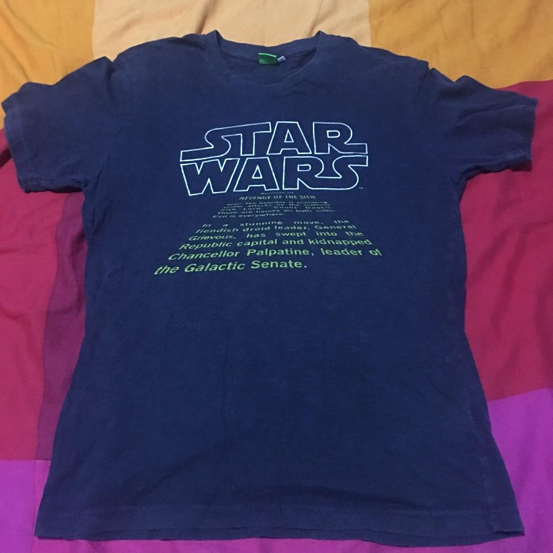 Star Wars Vintage T Shirt (Category: Tshirts & Polo Shirts ) located in Manila. Submitted by urbanselectionph (Listing ID 217612748, Image 1). Description: Star wars shirt Authentic Size medium W 19 L 26 .