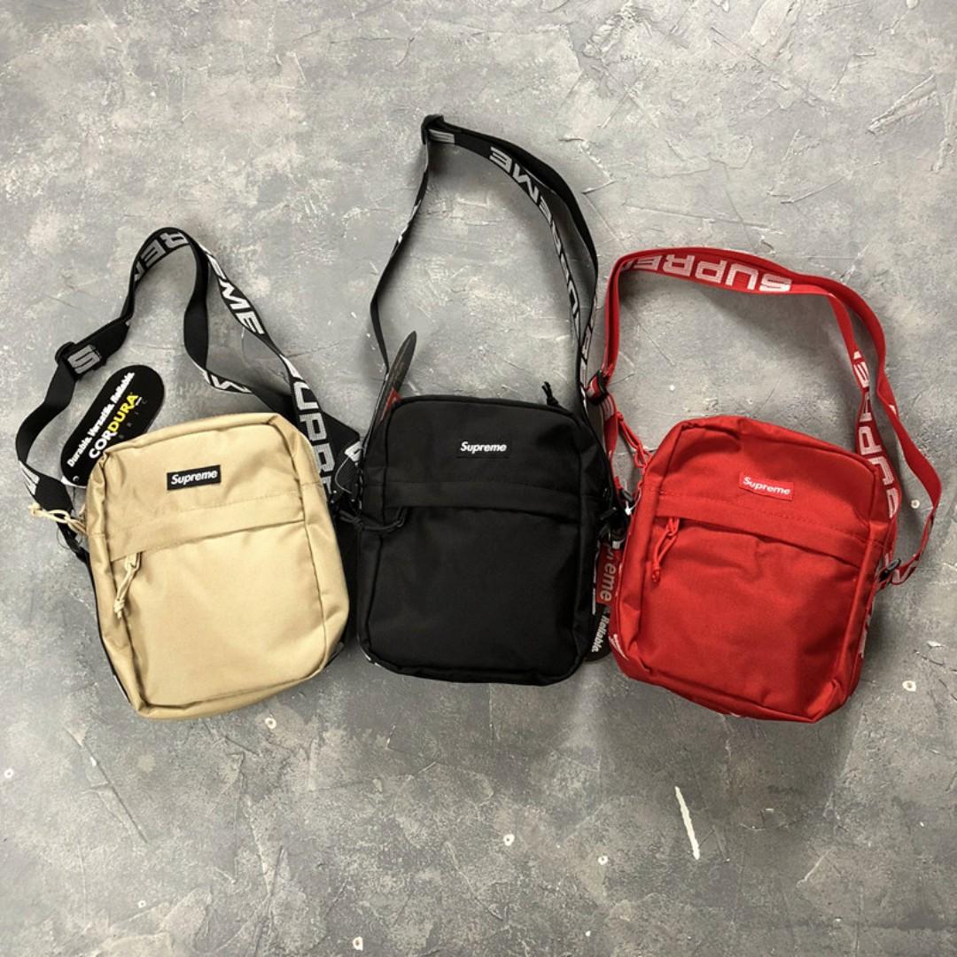 supreme 18ss 44th shoulder bag