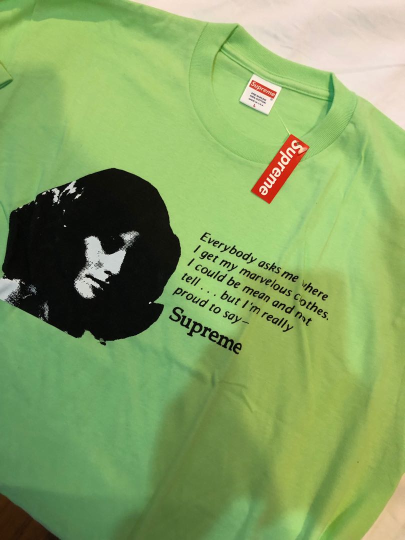 supreme mean tee