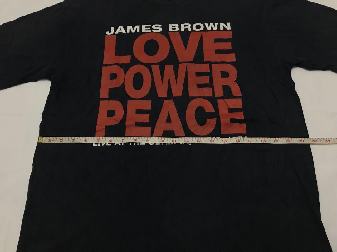 SUPREME x james brown love power peace, Men's Fashion, Tops & Sets