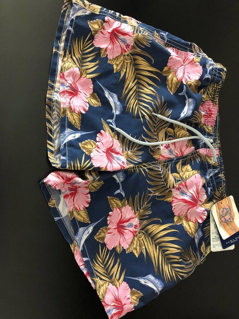 zara man swimwear