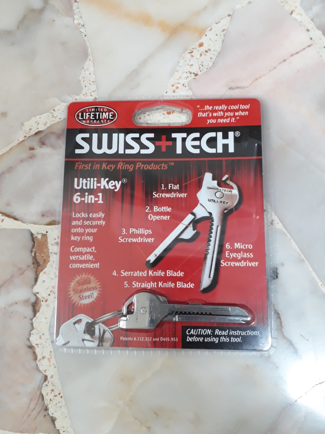 Swiss + Tech Utiliti Key 6 in 1, Hobbies & Toys, Stationery & Craft