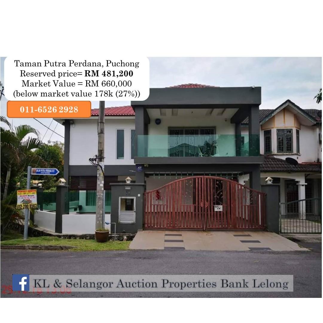 Taman Putra Perdana Puchong Below Market Value 178k 27 Property For Sale On Carousell