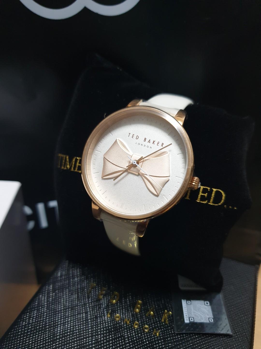 Ted Baker Brook Bow Watch White Mobile Phones Gadgets Wearables Smart Watches on Carousell