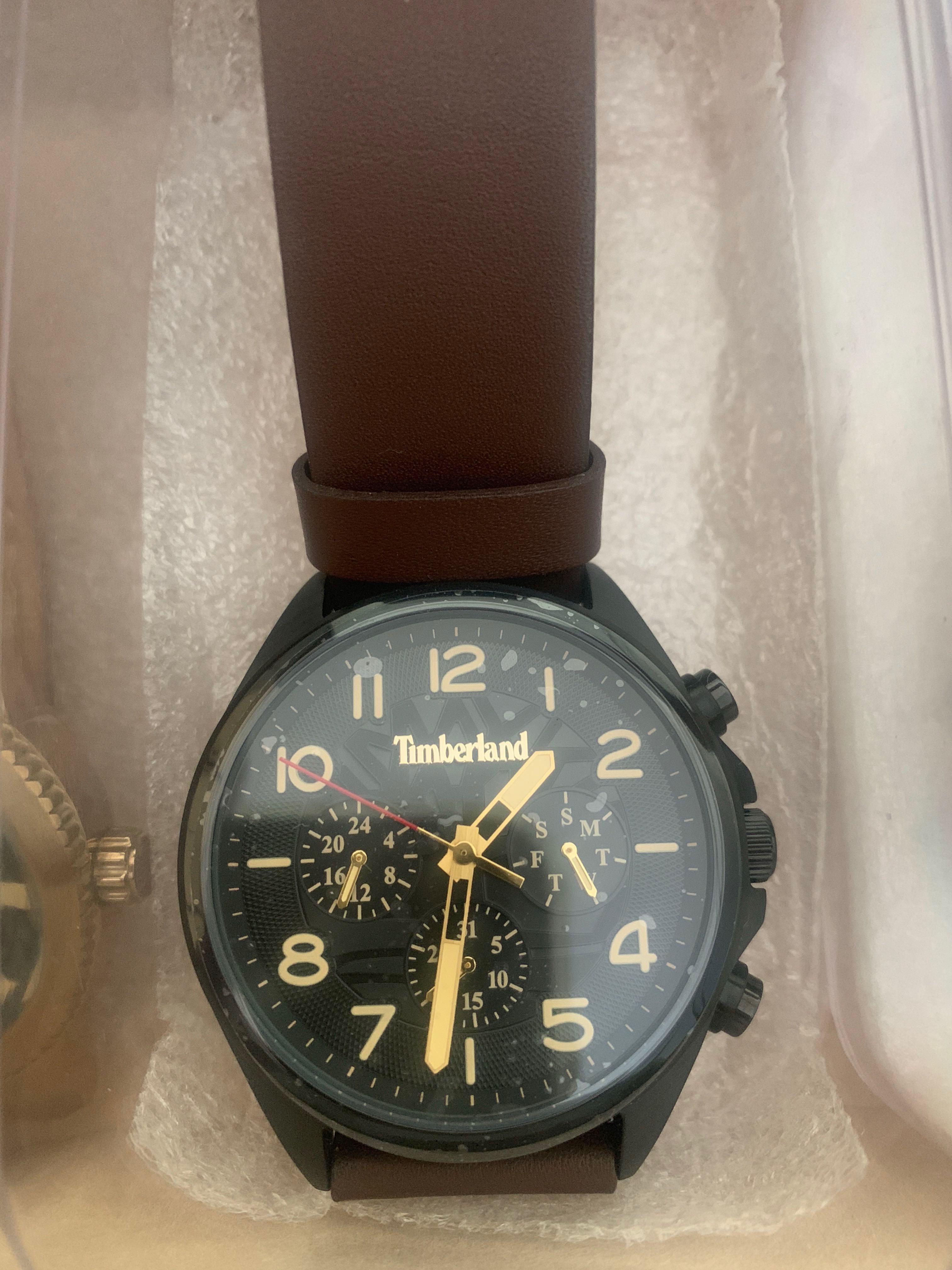Wanneer zoogdier bout Timberland Watch 14400J, Mobile Phones & Gadgets, Wearables & Smart Watches  on Carousell