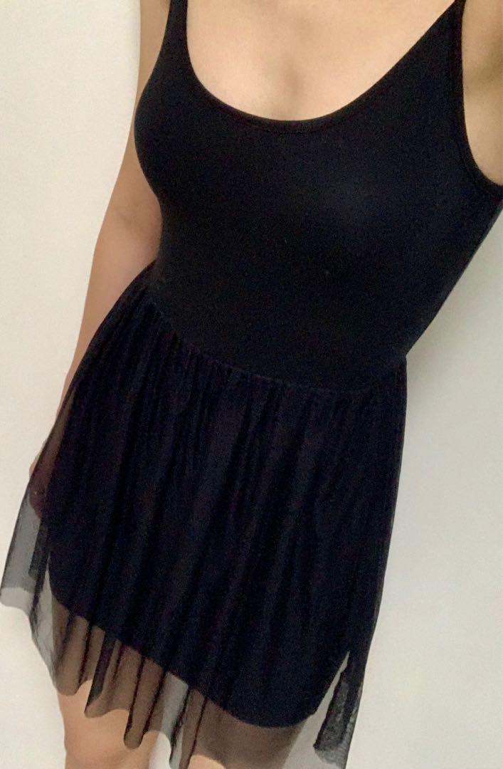 petite little black cocktail dress