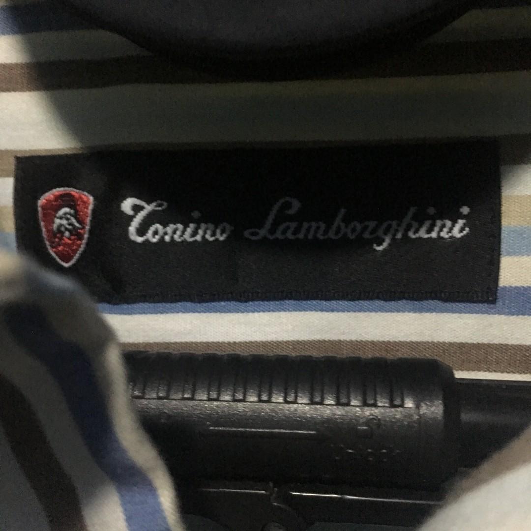 Torino Lamborghini Longsleeves (Category: Formal Shirts) located in Manila. Submitted by urbanselectionph (Listing ID 217617730, Image 2). Description: Lamborgini long sleeve brown Authentic Size medium W 21 L 27.