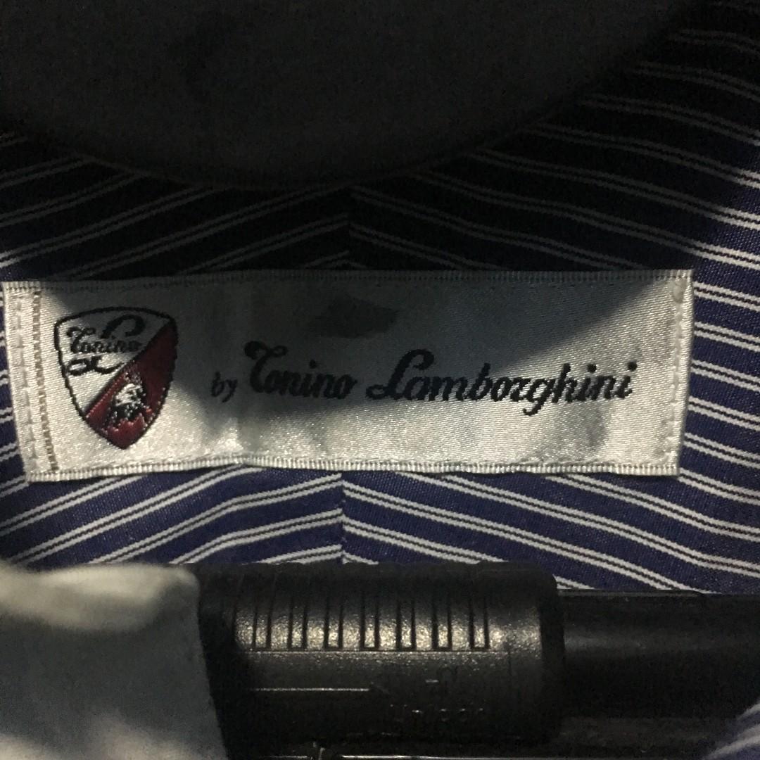 Torino Lamborghini Longsleeves (Category: Formal Shirts) located in Manila. Submitted by urbanselectionph (Listing ID 217617963, Image 2). Description: Lamborgini long sleeve blue Authentic W 20 L 27.