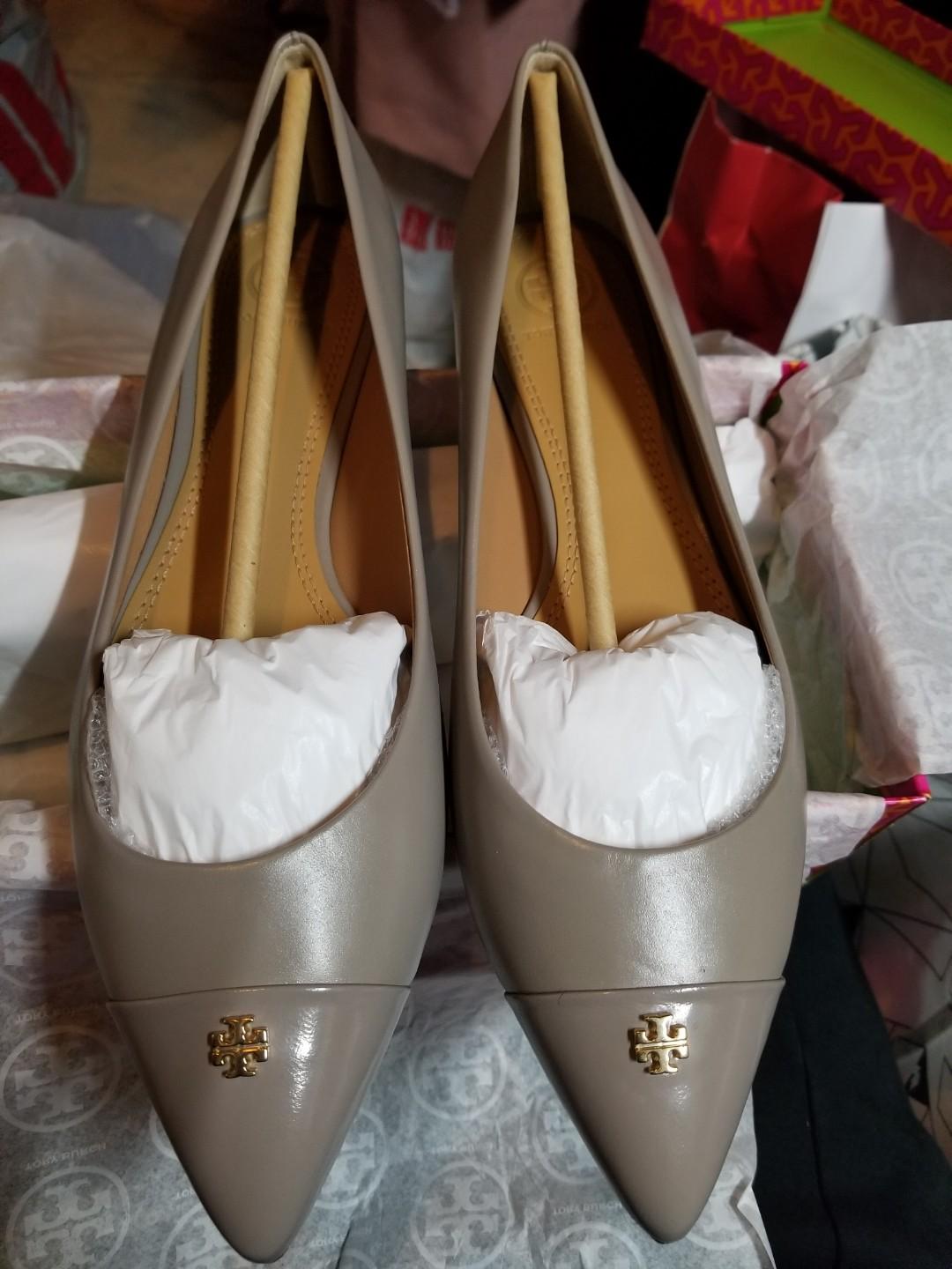 Tory burch fairford flat, 女裝, 女裝鞋