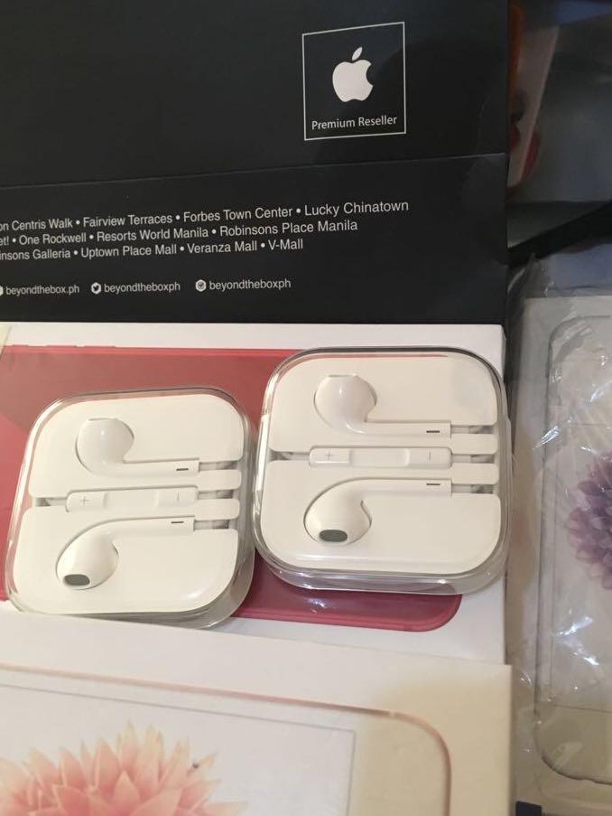 unused Original Apple Earpods (Category: Portable Audio Accessories) located in Makati City. Submitted by treyjet (Listing ID 217588683, Image 2). Description: Brandnew Original Apple earpods P1,200.00 each 4pcs available ✅ All Items are 💯% AUTHENTIC 💰 BDO Metrobank BPI 📦 JRS LBC 🛵 Grab express Lalamove 💼👟🧥 ITEM will be SHIPPED once RECEIVED proof of PAYMENT ⚠️ No Bogus buyers please. ⚠️ No joy reserver ⚠️ Please manage your expectations f