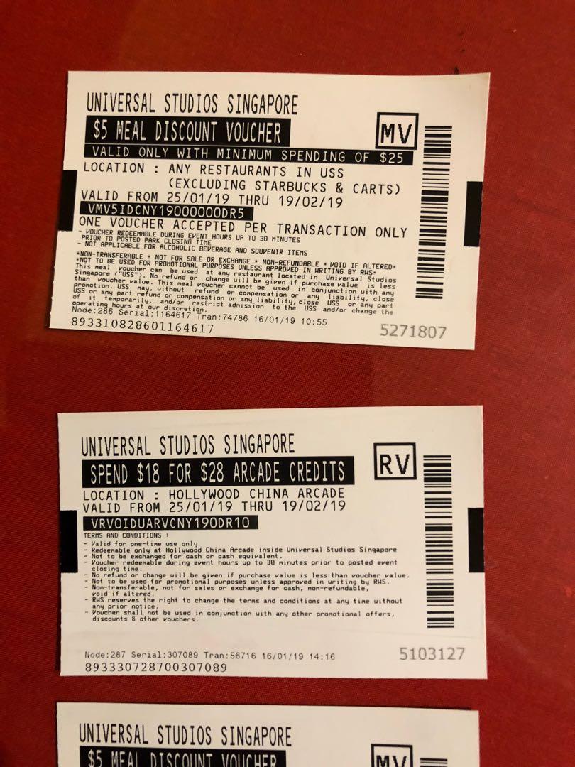 USS Legit Tickets, Tickets & Vouchers, Event Tickets on Carousell