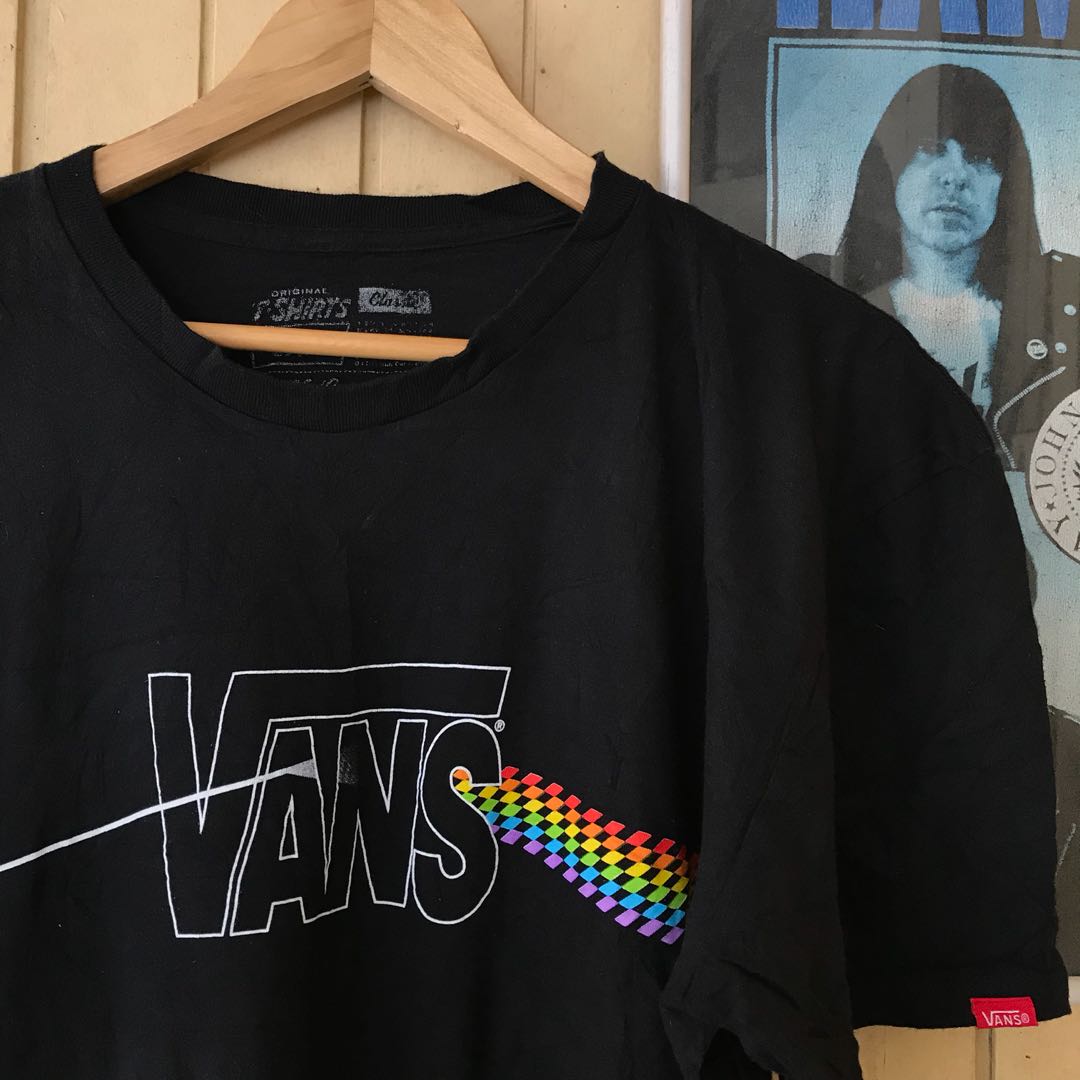 On the ground prejudice Perth Vans x Pink Floyd, Men's Fashion, Tops & Sets, Tshirts & Polo Shirts on  Carousell