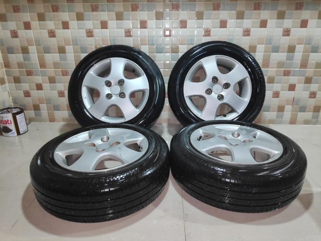 Velg R14 Ban Bridgestone Ecopia R14 175 65 4 Pcs Aksesoris Mobil Di Carousell