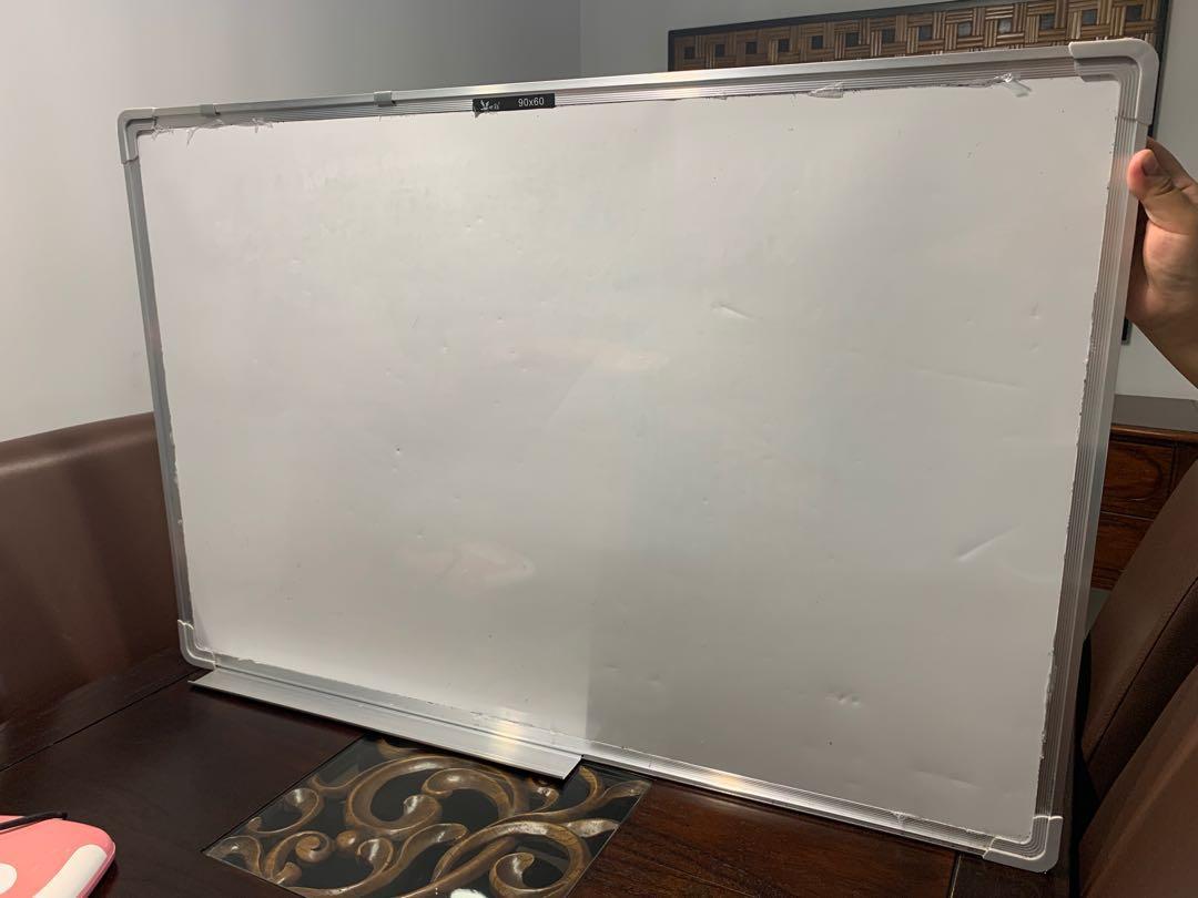 Whiteboard 90x60 Books Stationery Stationery On Carousell
