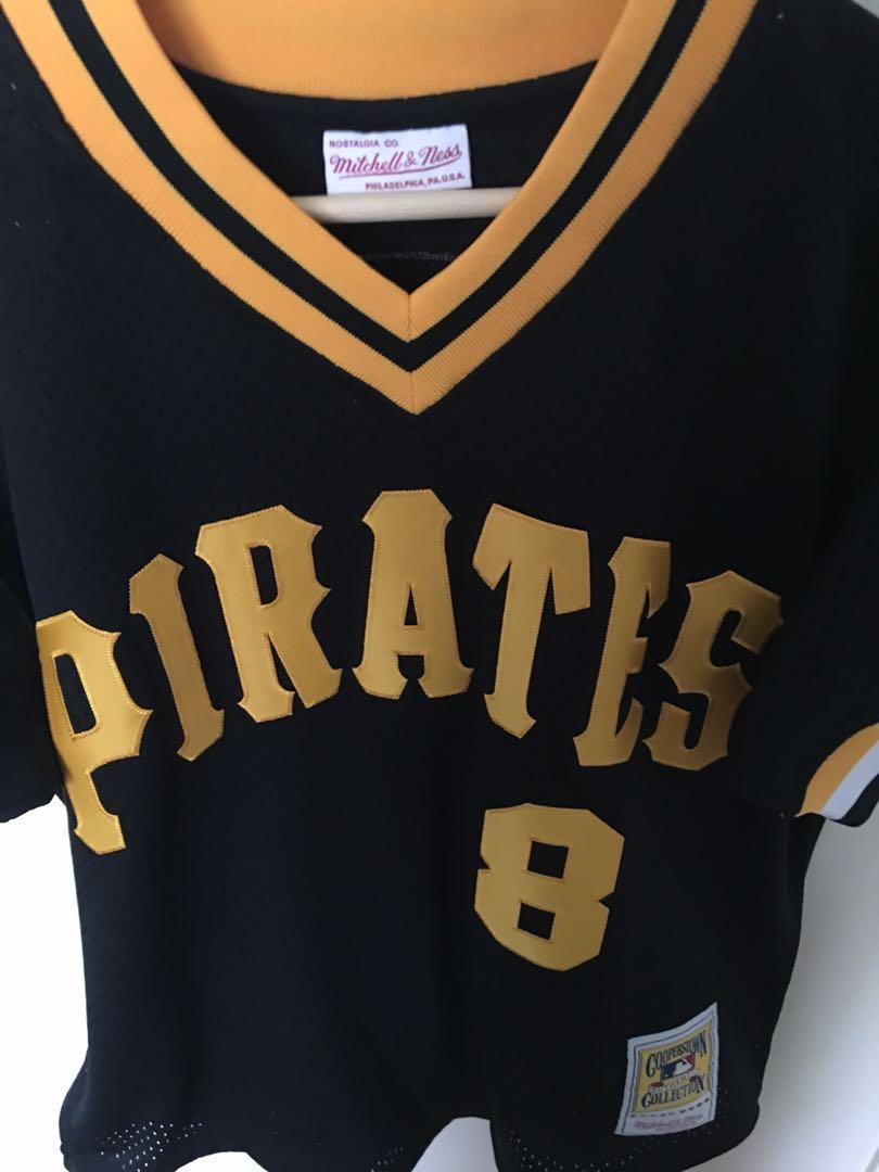 Mitchell & Ness Willie Stargell Pittsburgh Pirates Cooperstown Collection Jersey-Gold - S - Gold