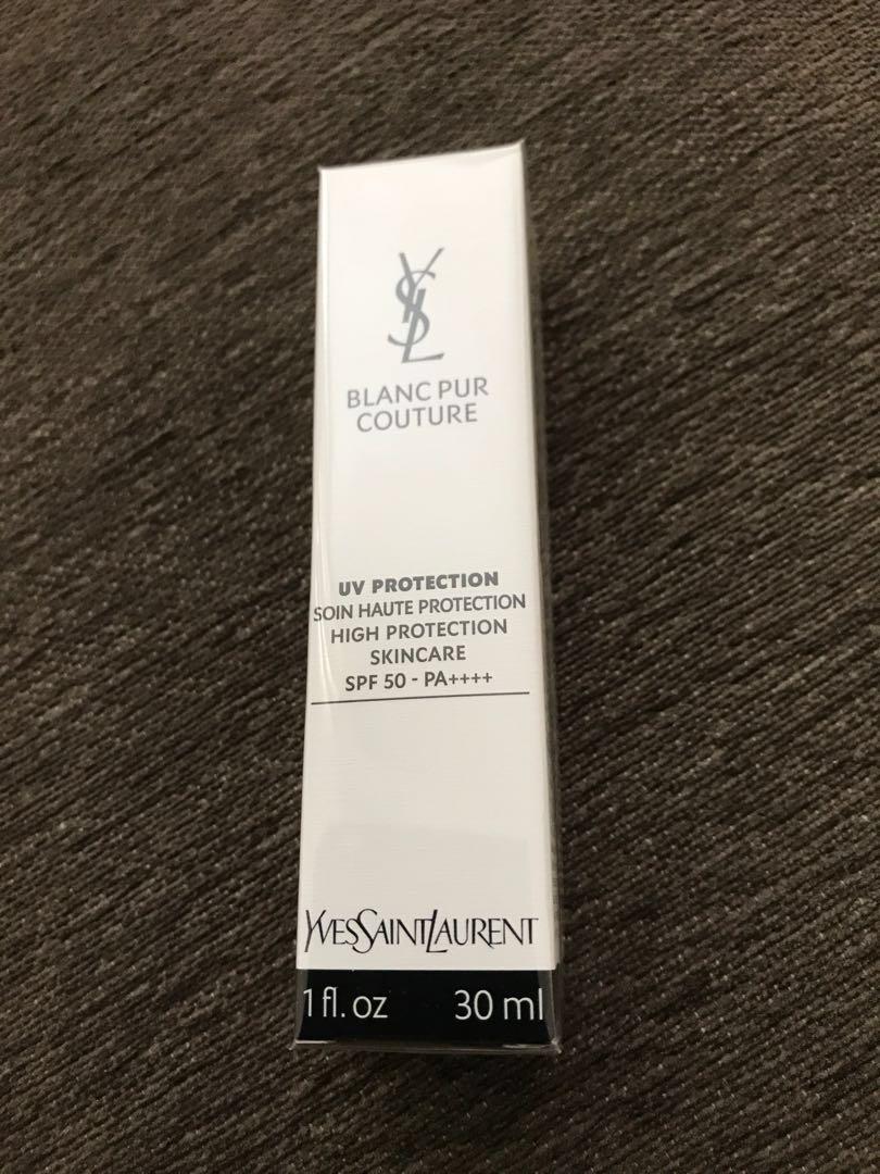 YSL BLANC PUR COUTURE UV PROTECTION SPF 50 30ml Beauty Personal Care Face Face Care on Carousell