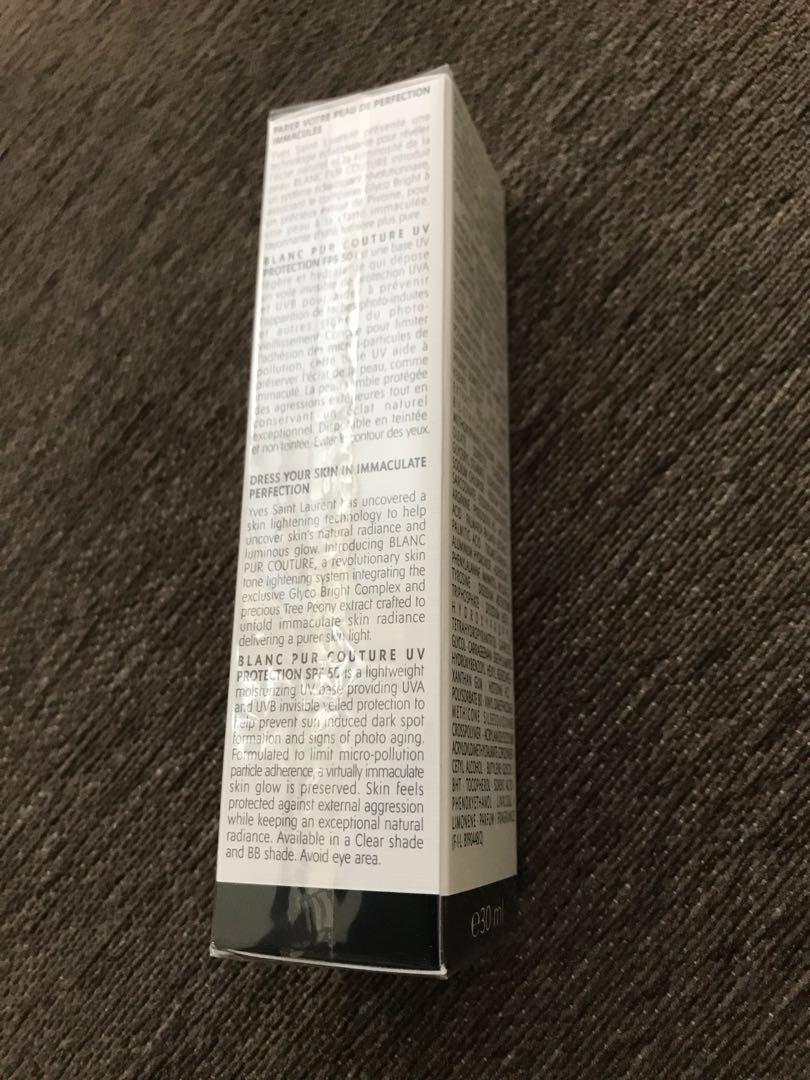 Ysl blanc pur couture uv protection spf 50 new arrivals