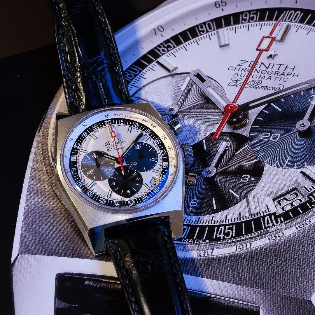 Zenith El Primero Vintage 1969 Re Issue Of Original A3817