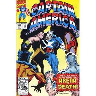 Captain America 1st Issue #411