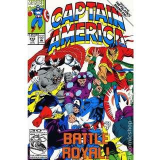 Captain America 1st Issue #412