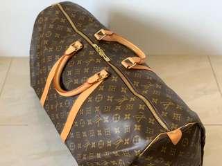 Keepall cloth 48h bag Louis Vuitton Multicolour in Cloth - 13412635