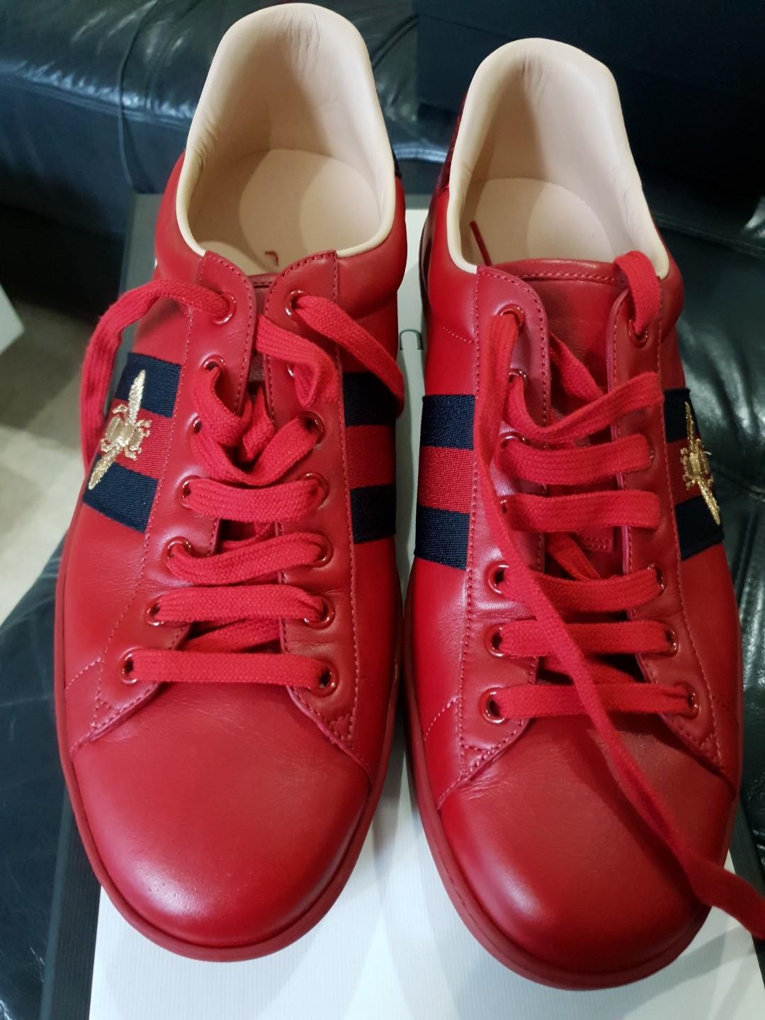 Red gucci ace hotsell