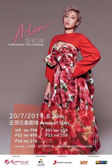 Alin Concert In Malaysia 2019 Entertainment Events Concerts On Carousell