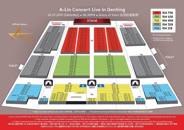 Alin Concert In Malaysia 2019 Entertainment Events Concerts On Carousell