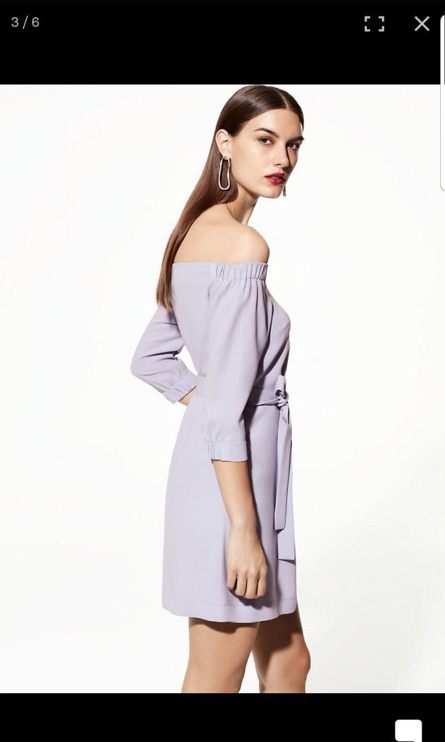 Aritzia Babaton Brightwell Off Shoulder Dress Women s Fashion