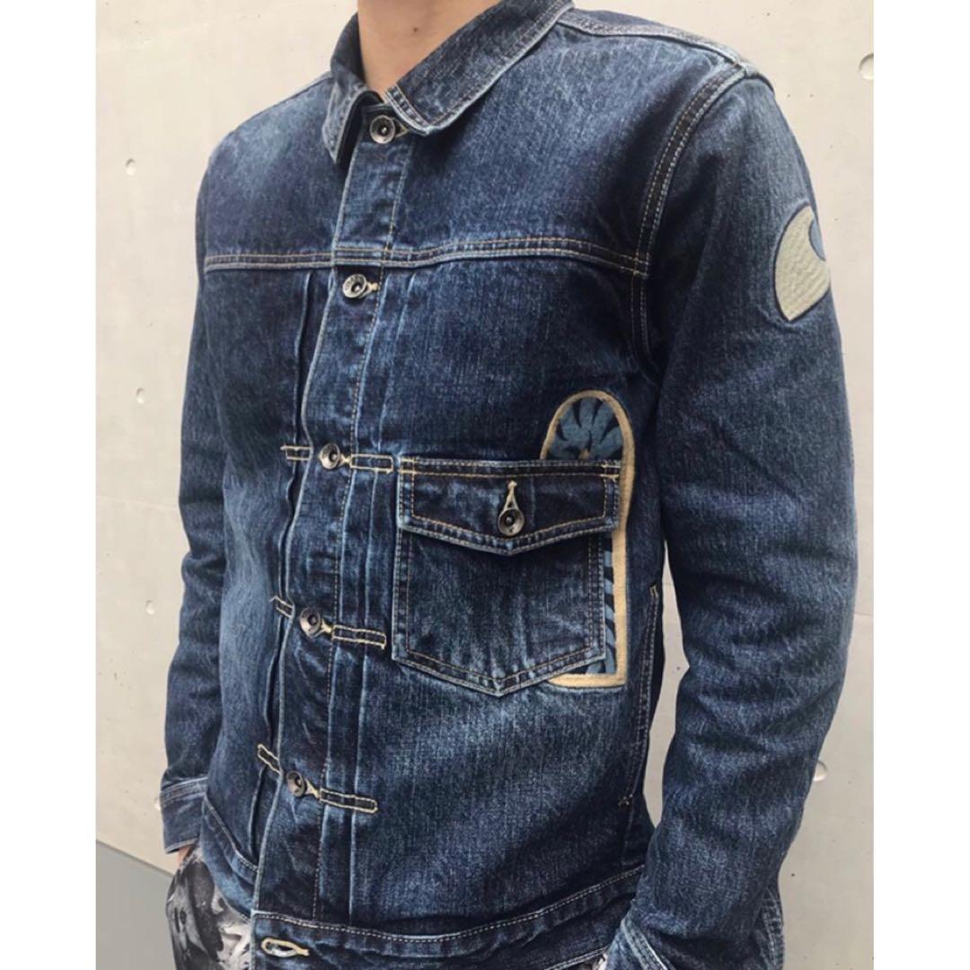 bape denim jacket