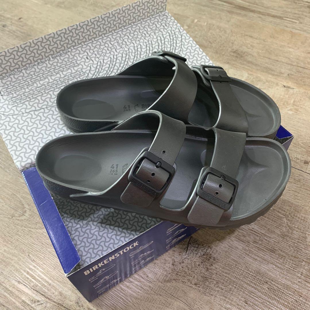 birkenstock black metallic