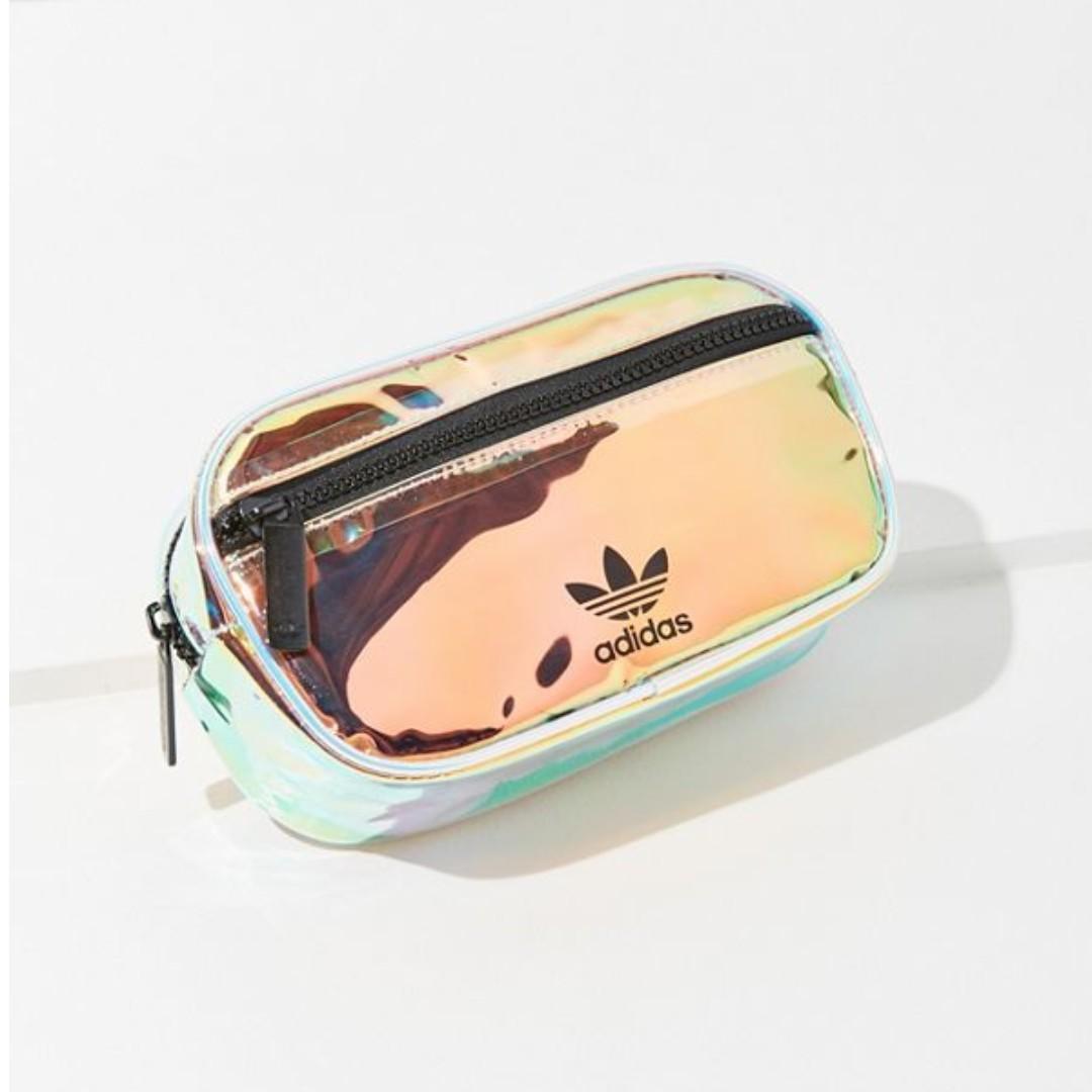 Adidas originals iridescent belt bag cheap