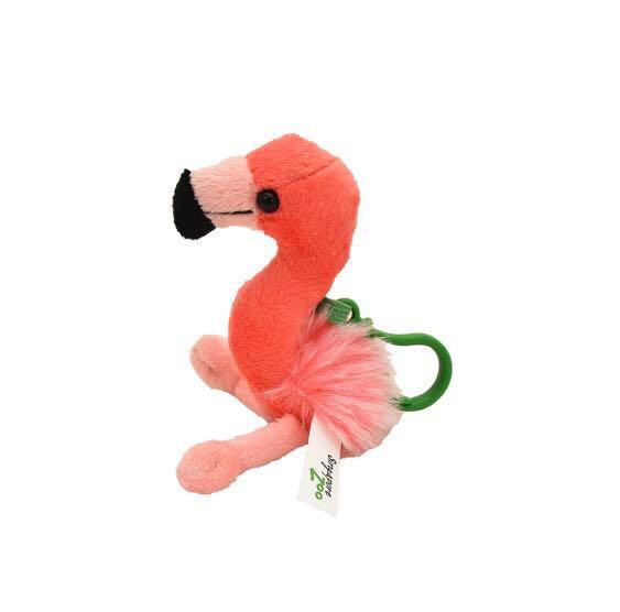 BNIT Singapore Zoo / Jurong Bird Park Plush Key Chain x5, Hobbies