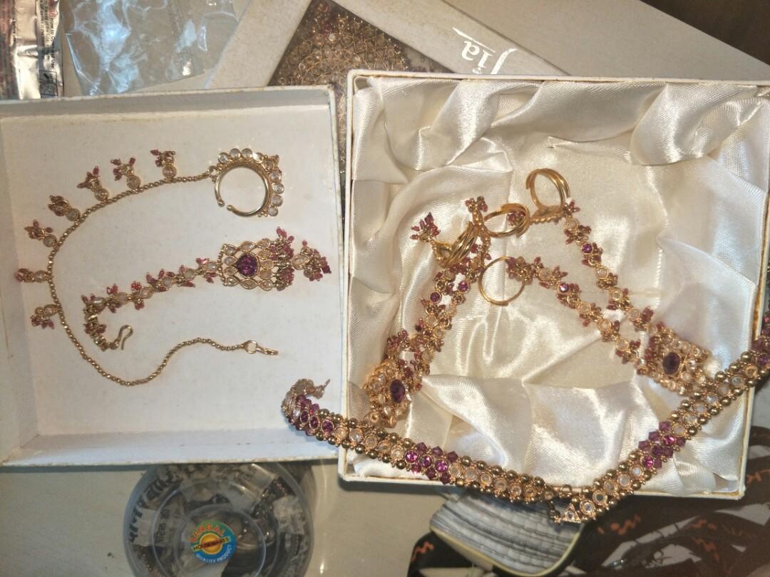 Indian Bridal full Jewellery accessories for rent Women s Fashion