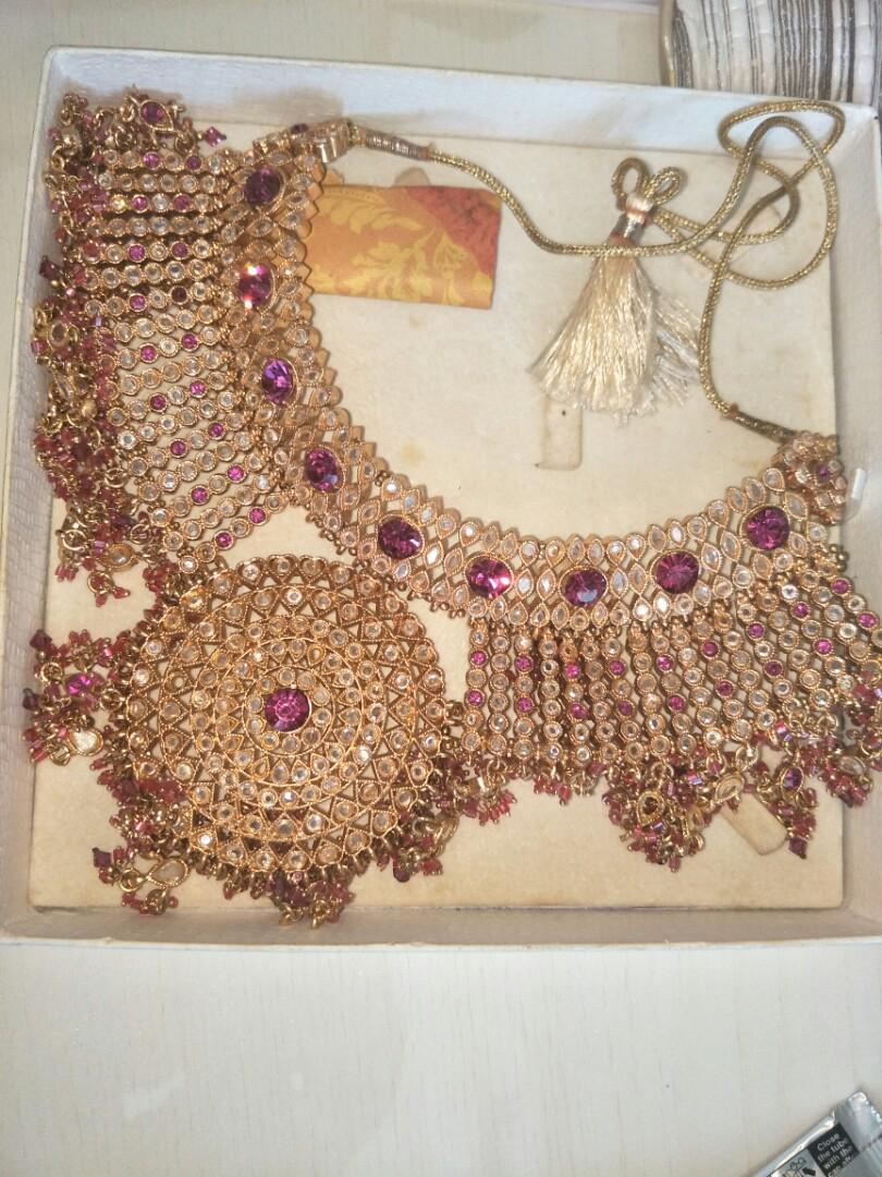 Marriage jewellery set hot sale for rent