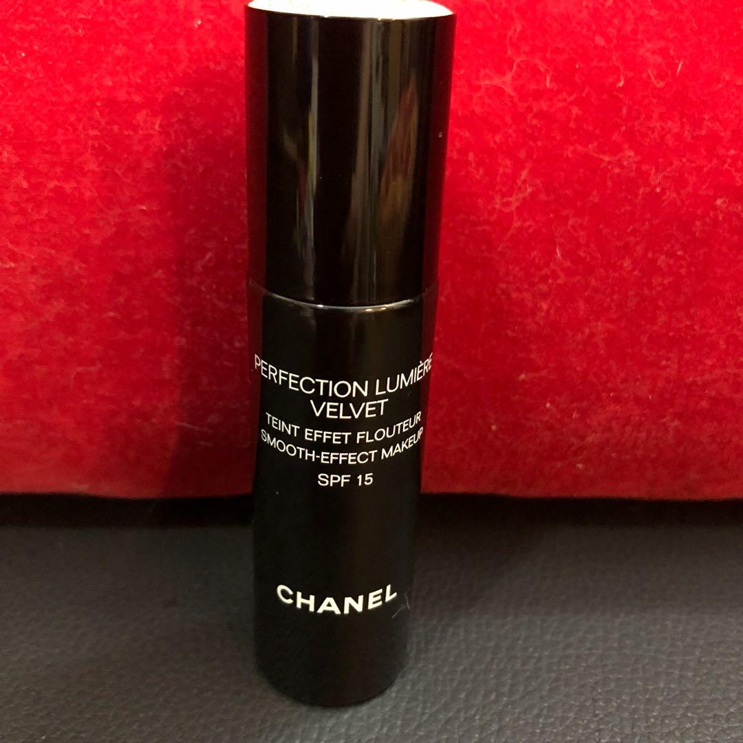 Chanel Perfection Lumiere Velvet Smooth Effect Makeup Foundation SPF 15 -  12 Beige Rose 20 ml., Beauty & Personal Care, Face, Makeup on Carousell
