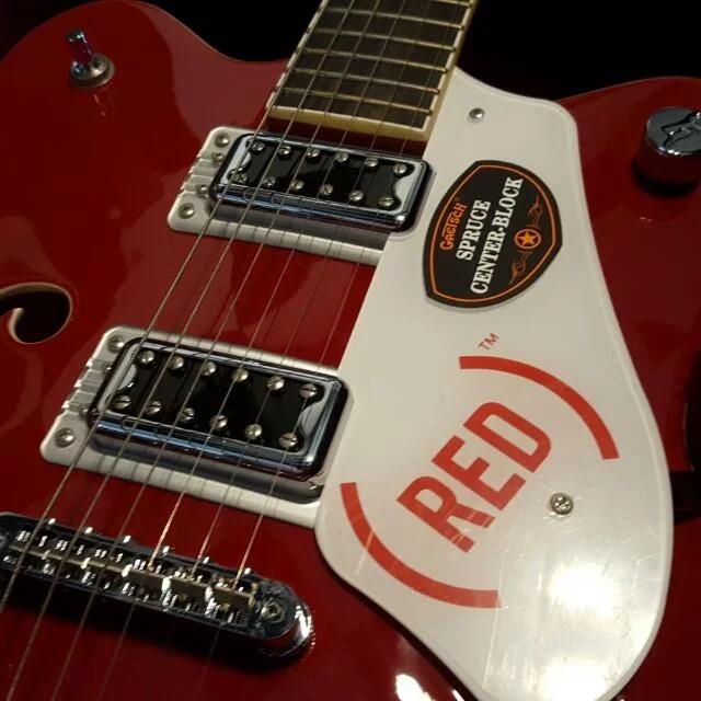 Gretsch bono red guitar deals