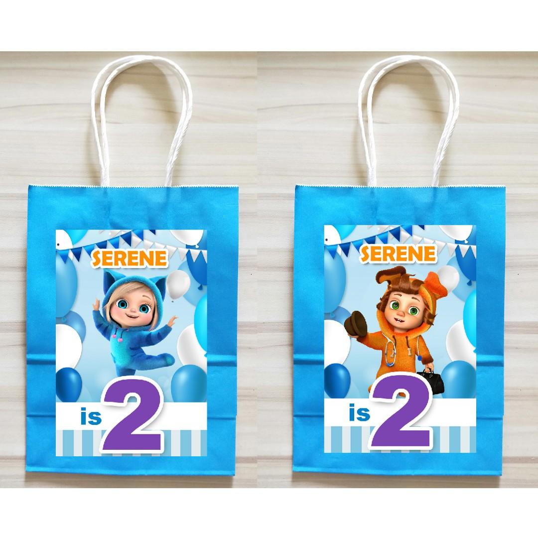 Dave Ava Birthday Bag Party Favor Gift Bag Babies Kids