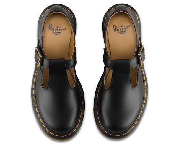 dr martens polley t bar shoes