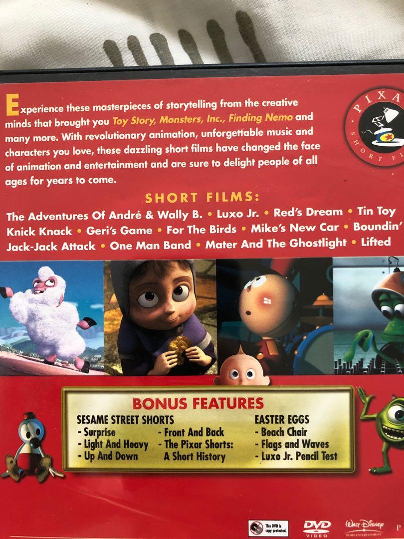 DVD Pixar Short Films Collection Volume 