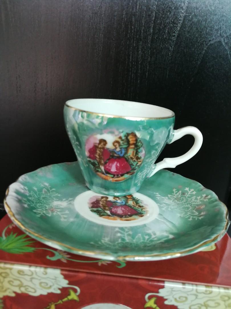 Vintage EIHO GRADE A TEA CUP 5 Sets, Furniture & Home Living, Kitchenware & Tableware, Coffee