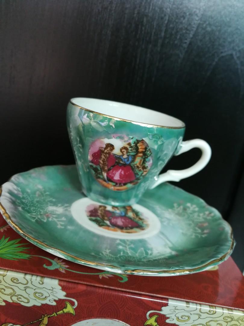 Vintage EIHO GRADE A TEA CUP 5 Sets, Furniture & Home Living, Kitchenware & Tableware, Coffee