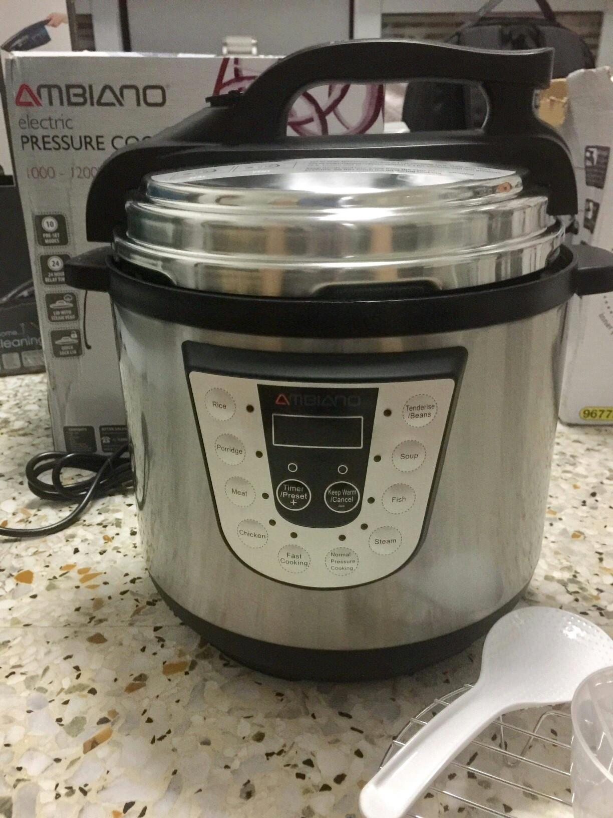 Ambiano 9 in 1 pressure cooker best sale
