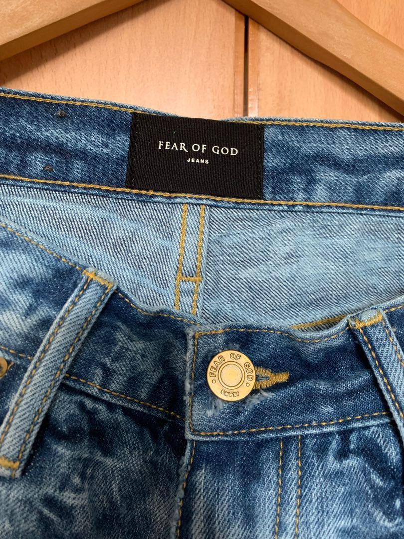 Fear of God fifth collection holy water denim Essentials FOG, 名牌